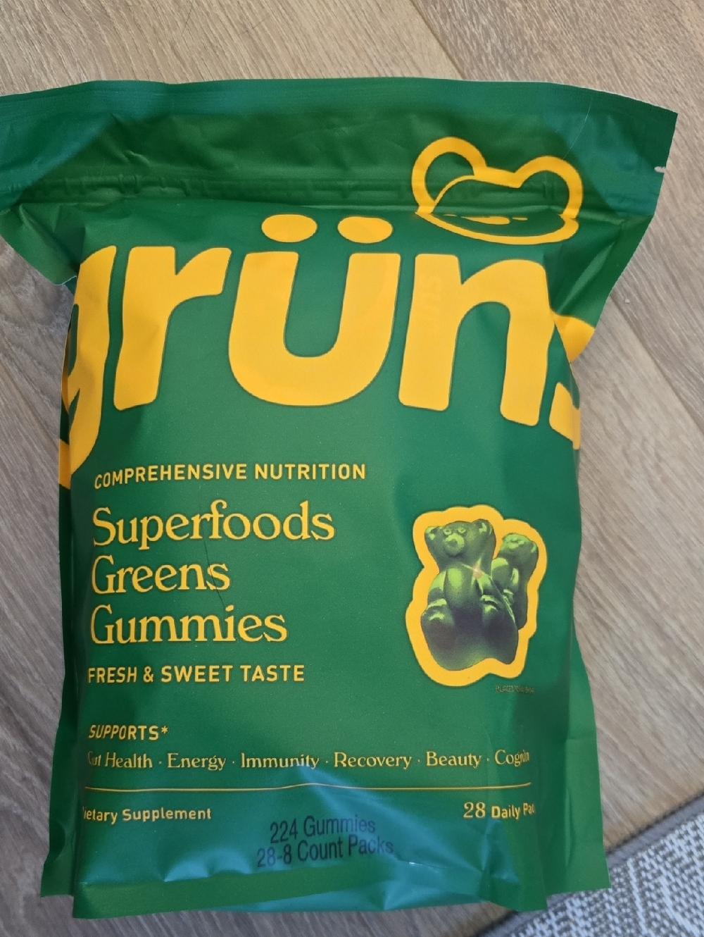 Superfoods Greens Gummies - Green